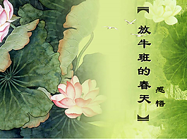 放牛班的春天ppt模板