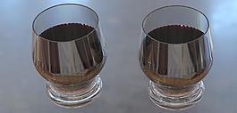 简单的玻璃杯