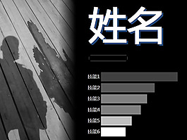經(jīng)典排版?zhèn)€人簡歷ppt模板