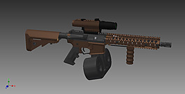 AR-15鼓雜志