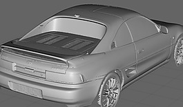 豐田MR2 3D掃描