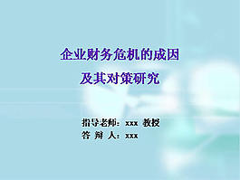商務(wù)財務(wù)管理ppt模板