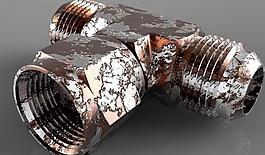 t-fitting液壓組合的7 / 8“（JIC）