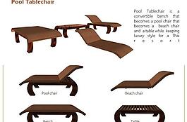池tablechair
