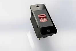面板安裝電壓滑動開關