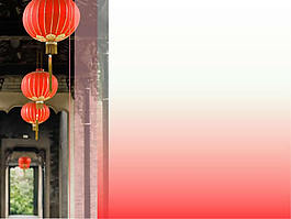古典春節(jié)背景ppt模板