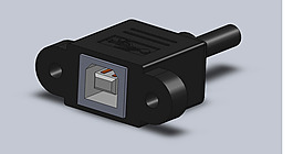 USB B面板安装