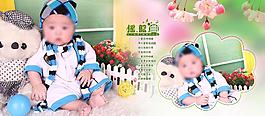 兒童相冊模版圖片