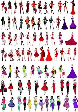 女性模特