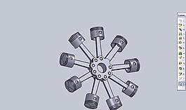9-cylinder徑向引擎
