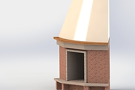 壁爐（SolidWorks）