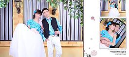 花语 婚纱模板图片