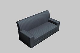 真皮沙發(fā)3D模型
