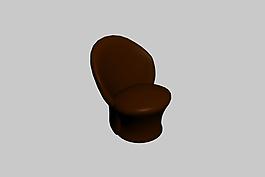 創(chuàng)意真皮沙發(fā)3D模型