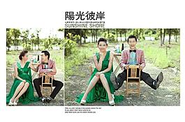 婚紗攝影模板圖片