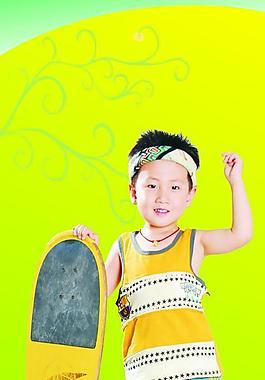 展板 童裝圖片