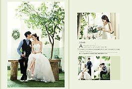 婚纱设计模板 想念你图片
