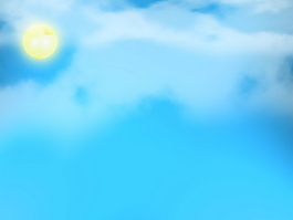 太陽背景PPT模板