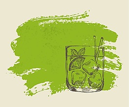 雞尾酒素材