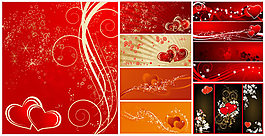 實用心形主題banner
