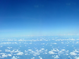 天空PPT模板