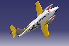 飛機(jī)的比奇空中國(guó)王350