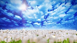 天空云霧風景景色視頻素材下載