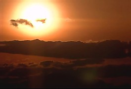 夕阳视频素材