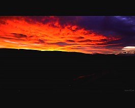 夕阳视频素材