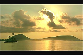 夕陽視頻素材素材下載