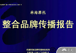 整合品牌傳播方案PPT模板