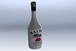 馬里布朗姆酒瓶