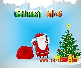 锐普2011年欢乐圣诞PPT模板