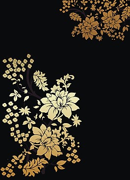 金色花邊