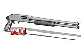 Mossberg 500（泵行動）由Khurram臀部