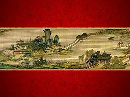 清明河上圖PPT模板