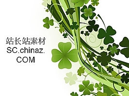 四葉草PPT模板下載