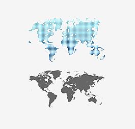 世界地圖矢量素材