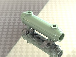 鲍曼游泳池换热器模型3705-3