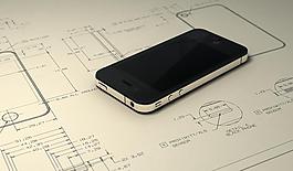 iPhone 4的三維模型