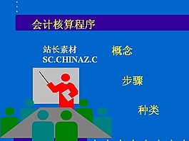 會計核算PPT模板下載