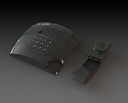 黑色的電話
