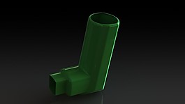 计量deose吸入器外壳