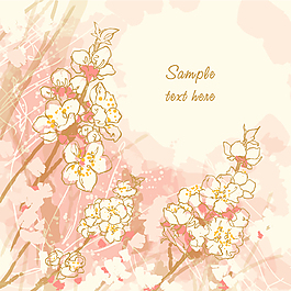 彩色花卉設(shè)計(jì)