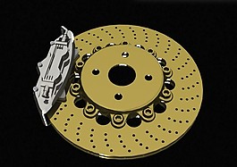 制動(dòng)盤沒有裝配