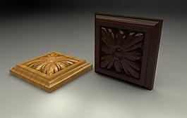 雕刻的花環(huán)