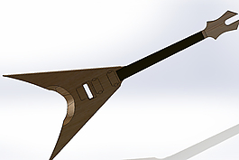 johnswell v-guitar