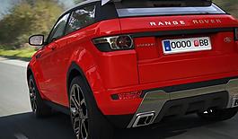 對于路虎Evoque渲染