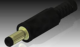 1毫米的直流電源連接器multicomp mp-202