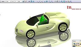 在CATIA V5的汽車